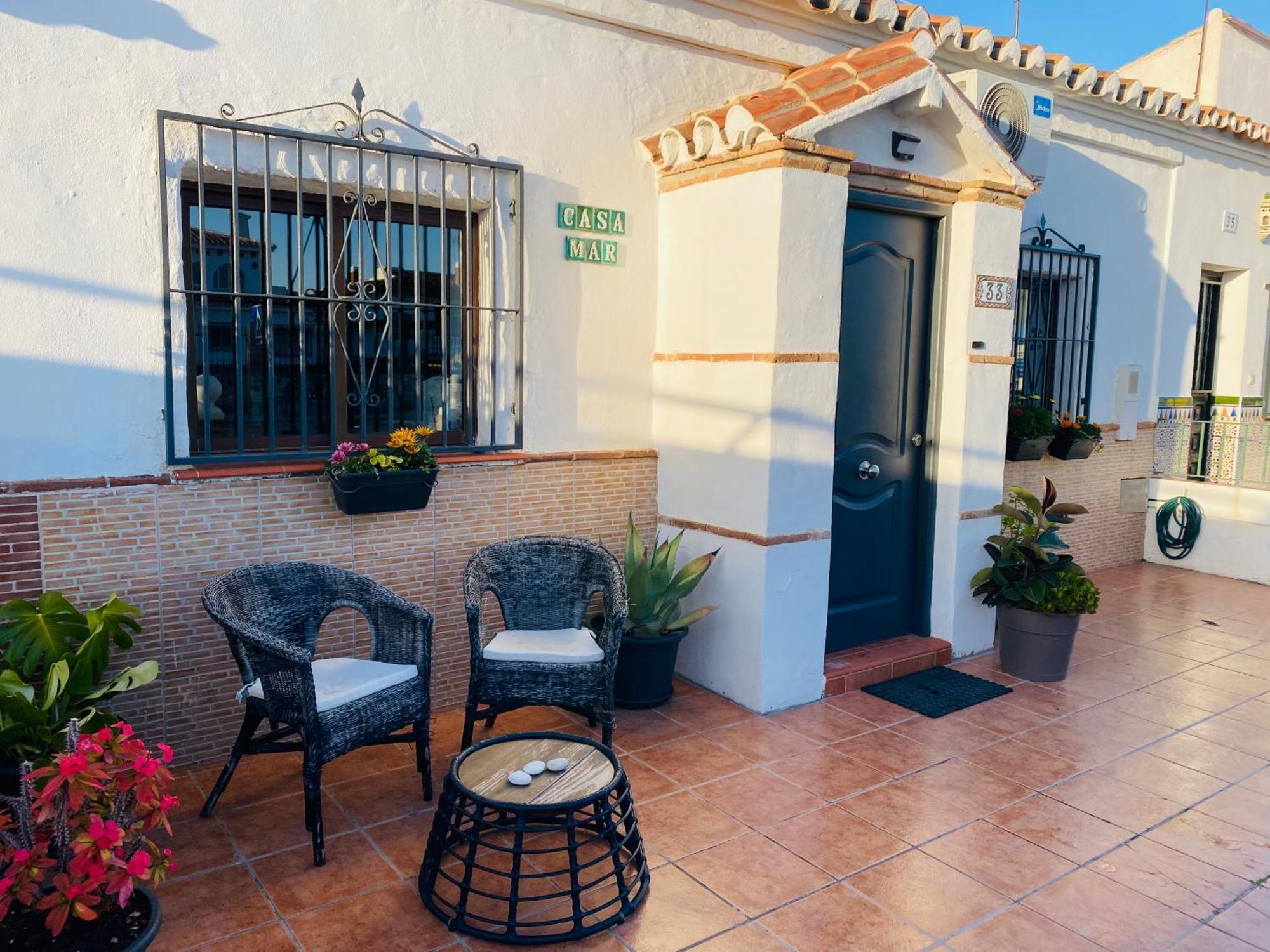 Room With Bathroom In Private House Casa Mar Torrox Exterior foto